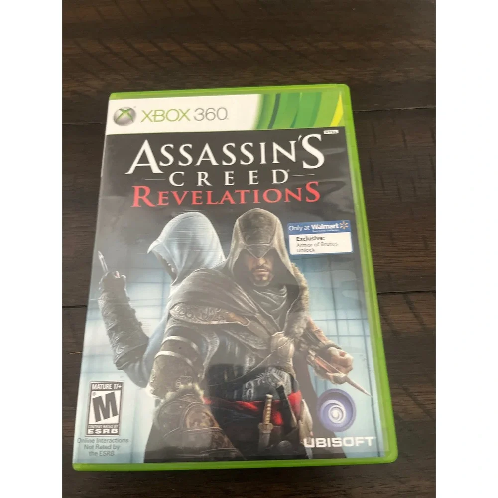 Assassins Creed Revelations Xbox 360 Walmart Exclusive Ubisoft Ezio Altair